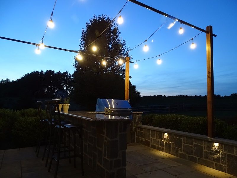 Burkholder Festoon Lighting - benefits of outdoor lighting