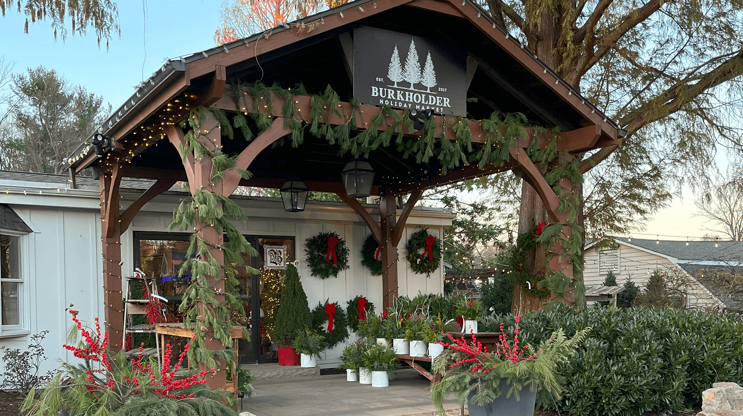 Burkholder's Annual Holiday Market - Burkholder Landscape