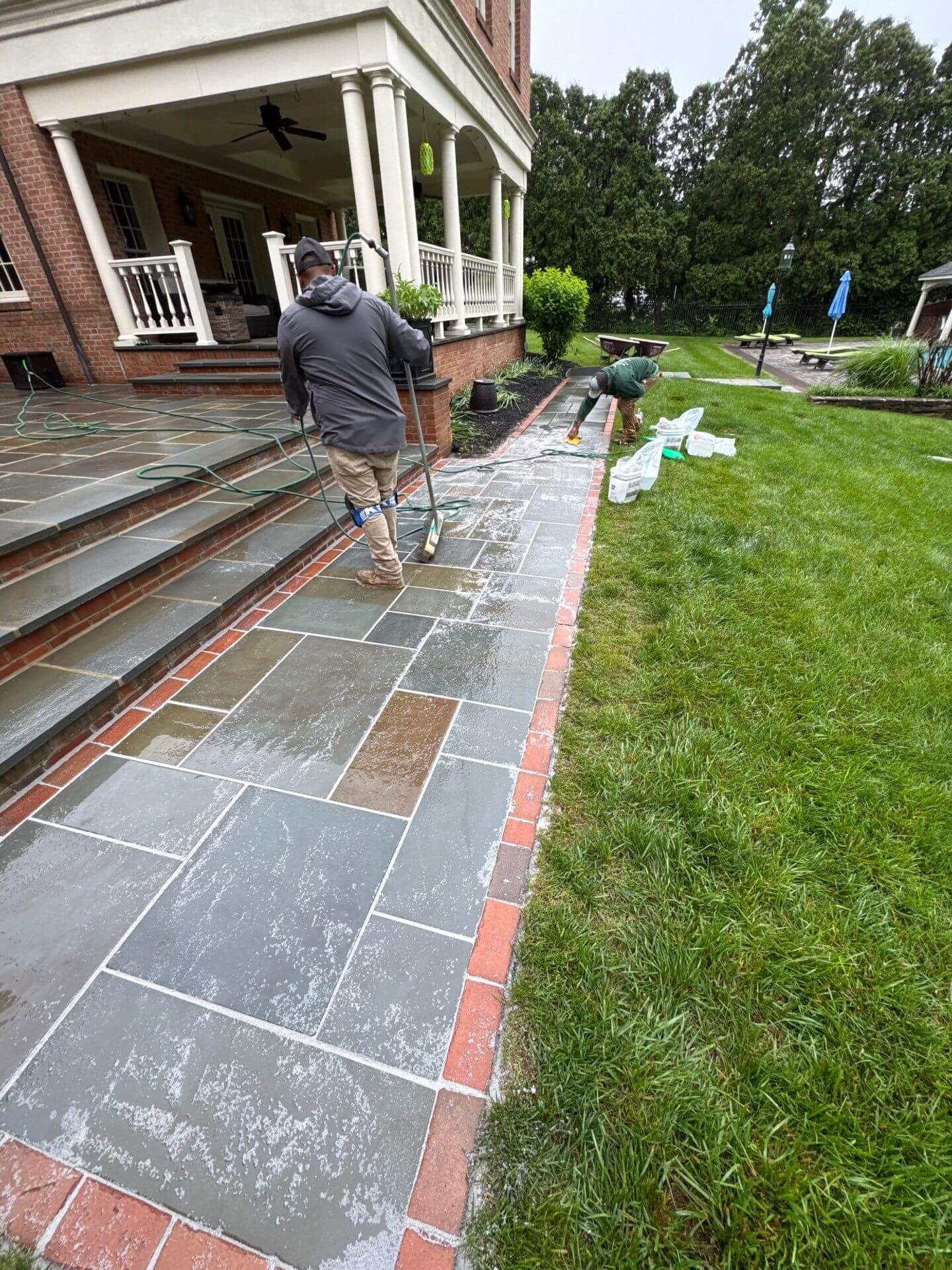 During Paver Rehab-Burkholder Landscape