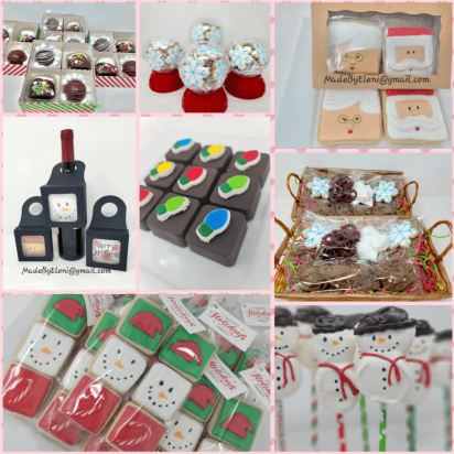 Treats from Elenis Little Shop - See them at the Burkholder Holiday Market